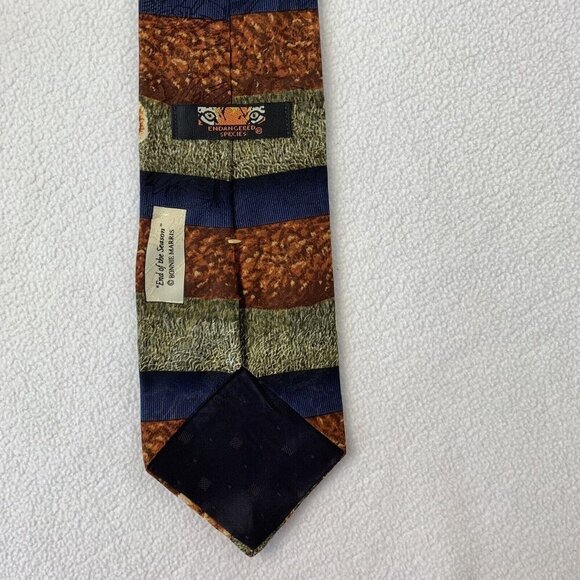 Golden Retriever 100% Silk 57” Dog And Baseball Men’s Tie Bonnie Marris - Picture 7 of 8